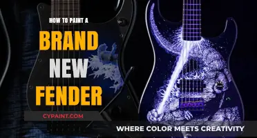Mastering the Art of Painting a Brand New Fender: A Step-by-Step Guide