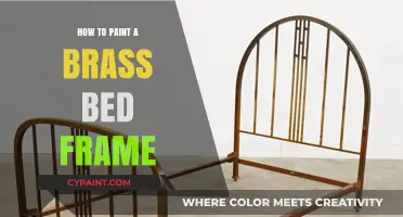 Revamp Your Bedroom: Easy Steps to Paint a Brass Bed Frame