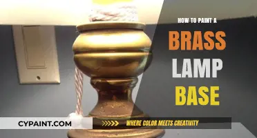 Revamp Your Brass Lamp Base: Easy Painting Techniques for a Modern Look