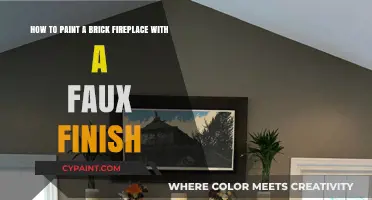 Transform Your Brick Fireplace: A Guide to Faux Finish Painting
