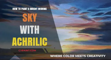 Bright Morning Skies: Acrylic Painting Techniques