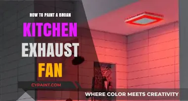 Revamp Your Kitchen: Easy Steps to Paint a Broan Exhaust Fan