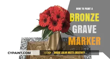 Painting a Bronze Grave Marker: A Step-by-Step Restoration Guide