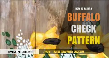 Mastering Buffalo Check: Easy Steps to Paint the Classic Pattern