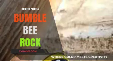 Easy Steps to Paint a Vibrant Bumble Bee Rock