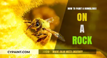 Rock Art Guide: Painting a Realistic Bumblebee on Stones