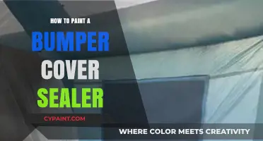 Mastering Bumper Cover Sealer Painting: A Step-by-Step DIY Guide