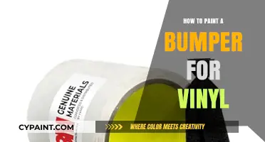 Mastering Bumper Painting: Prep and Techniques for Vinyl Application
