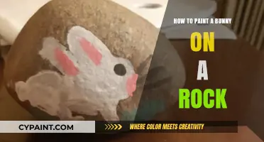 Creative Rock Art: Easy Steps to Paint a Bunny on a Rock