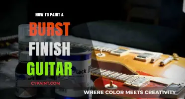 Mastering the Art of Painting a Burst Finish Guitar