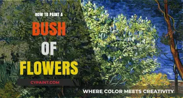 Mastering Floral Brushstrokes: A Guide to Painting a Vibrant Flower Bush