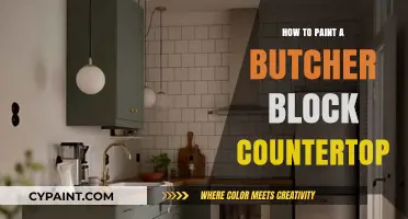 DIY Butcher Block Countertop Painting: A Step-by-Step Guide