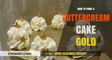 Gilding Your Cake: Mastering the Art of Gold Buttercream Painting
