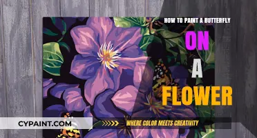 Mastering Butterfly Art: Painting a Butterfly on a Flower Step-by-Step