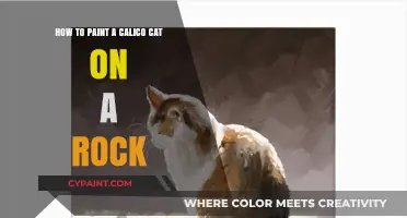 Paint a Calico Cat on a Rock: Easy Steps