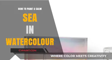 Mastering Watercolour: Techniques for Painting a Serene, Calm Sea