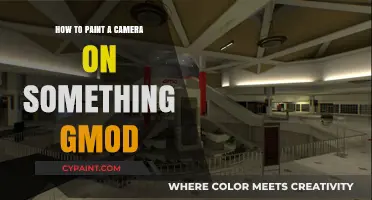 Mastering GMOD: Painting a Realistic Camera on Any Surface