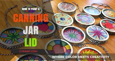 Creative Canning Jar Lid Painting: Easy DIY Tips and Tricks