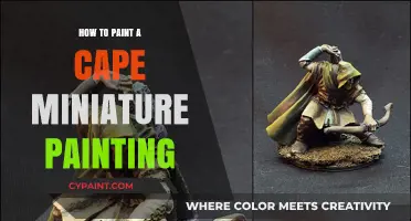 Mastering Cape Miniature Painting: Techniques for Realistic Fabric Effects
