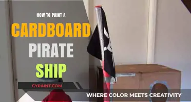 DIY Pirate Ship: Easy Cardboard Painting Tutorial for Beginners