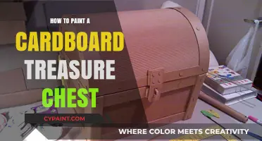 DIY Cardboard Treasure Chest: Easy Painting Guide for Creative Fun
