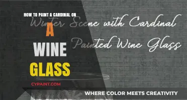 Painting a Cardinal Wine Glass: A Step-by-Step Guide