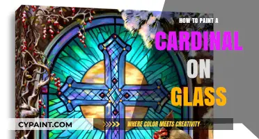 Master Glass Painting: Create a Stunning Cardinal Step-by-Step