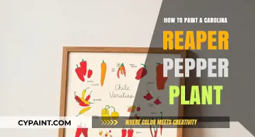 Painting a Carolina Reaper: A Spicy Guide to Artistic Gardening