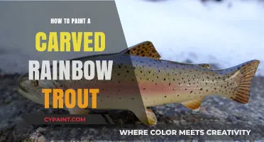 Mastering the Art: Painting a Carved Rainbow Trout Step-by-Step