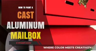 Revamp Your Mailbox: Painting Cast Aluminum Made Simple