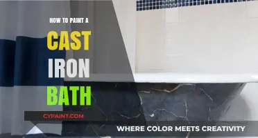 Revive Your Cast Iron Bath: A Step-by-Step Painting Guide