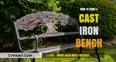 Revive Your Cast Iron Bench: A Step-by-Step Painting Guide