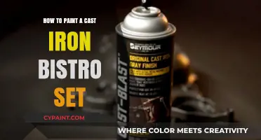 Revive Your Cast Iron Bistro Set: A Step-by-Step Painting Guide