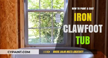 Revive Your Clawfoot Tub: A Step-by-Step Guide to Painting Cast Iron
