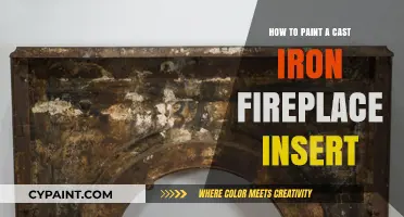 Revive Your Cast Iron Fireplace Insert: A Step-by-Step Painting Guide