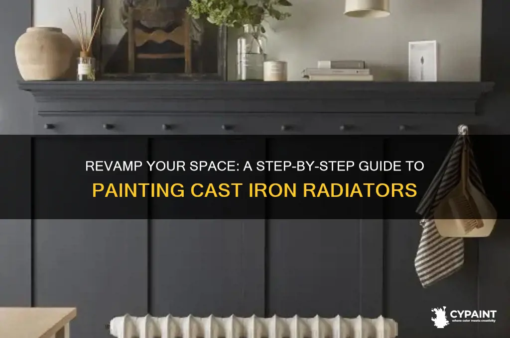 how to paint a cast iron radiator