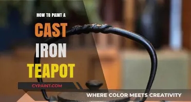 Mastering the Art: Painting Your Cast Iron Teapot Step-by-Step