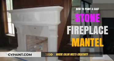 Painting a Cast Stone Fireplace Mantel: Step-by-Step Guide for a Stunning Makeover