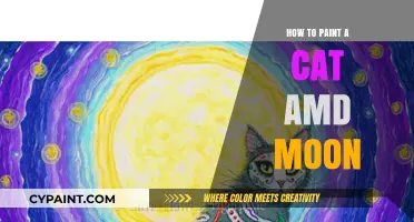 Painting a Cat and Moon: Easy Step-by-Step Guide for Beginners