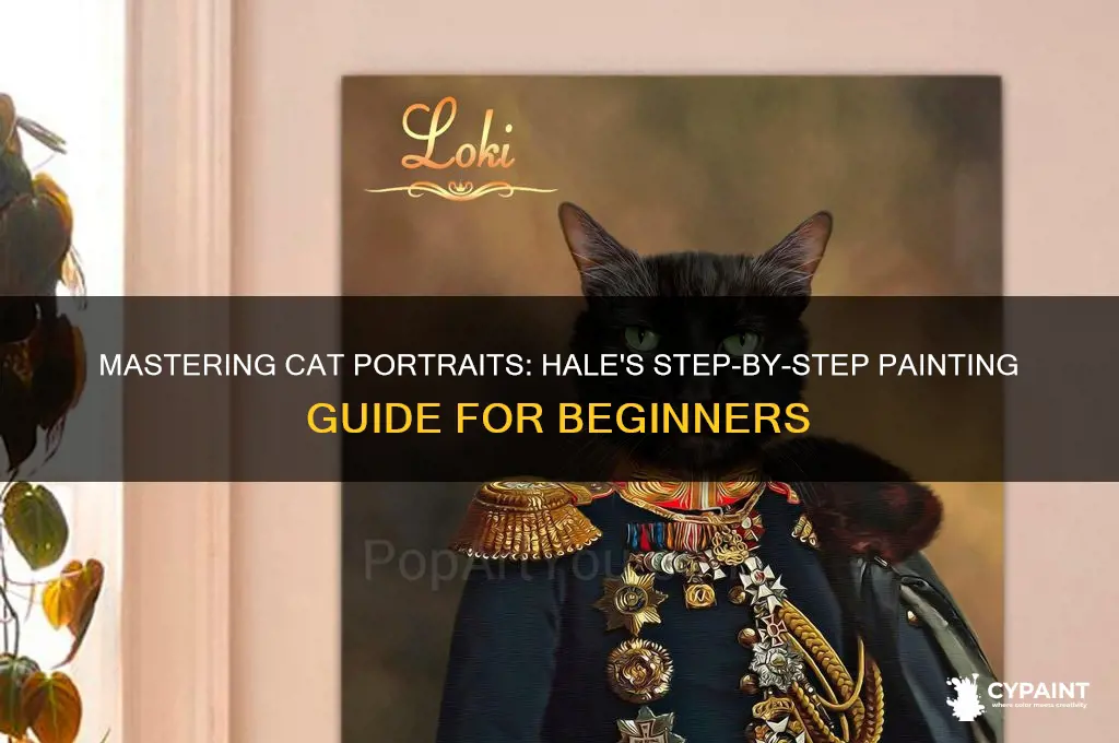 how to paint a cat by hale
