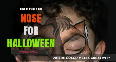 Purr-fect Halloween: Easy Steps to Paint a Cat Nose