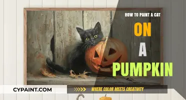 Purr-fect Pumpkin Art: Step-by-Step Guide to Painting a Cat