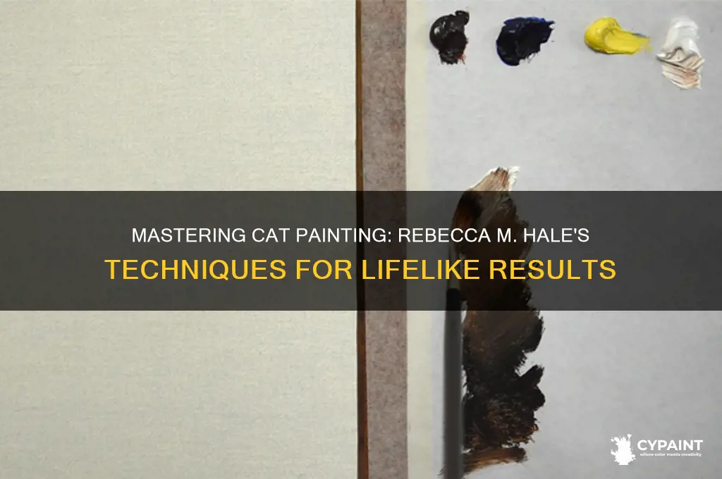 how to paint a cat rebecca m hale