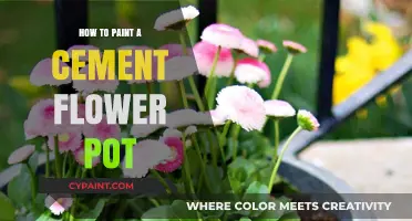Easy DIY Guide to Painting Cement Flower Pots for Beginners