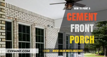 Revamp Your Cement Porch: A Step-by-Step Painting Guide
