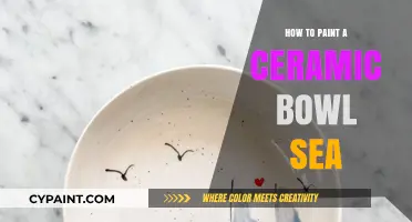 Mastering Ceramic Bowl Painting: Create a Stunning Sea-Inspired Design