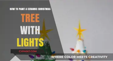 Light Up Your Tree: Painting a Ceramic Christmas Tree