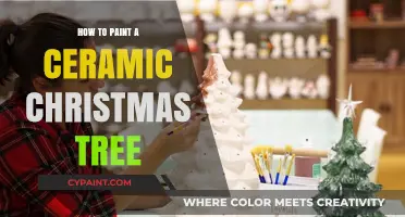Festive DIY: Painting Your Own Ceramic Christmas Tree Step-by-Step