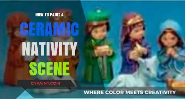 Mastering the Art of Painting a Ceramic Nativity Scene
