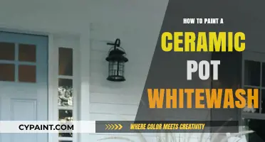 Whitewash Ceramic Pots: Easy Steps for a Stunning DIY Finish
